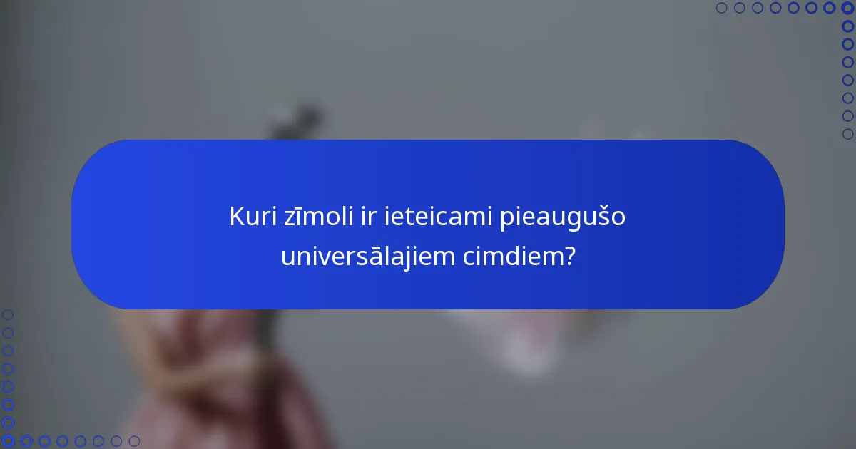 Kuri zīmoli ir ieteicami pieaugušo universālajiem cimdiem?